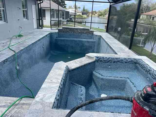 Full pool remodel in Palm Coast