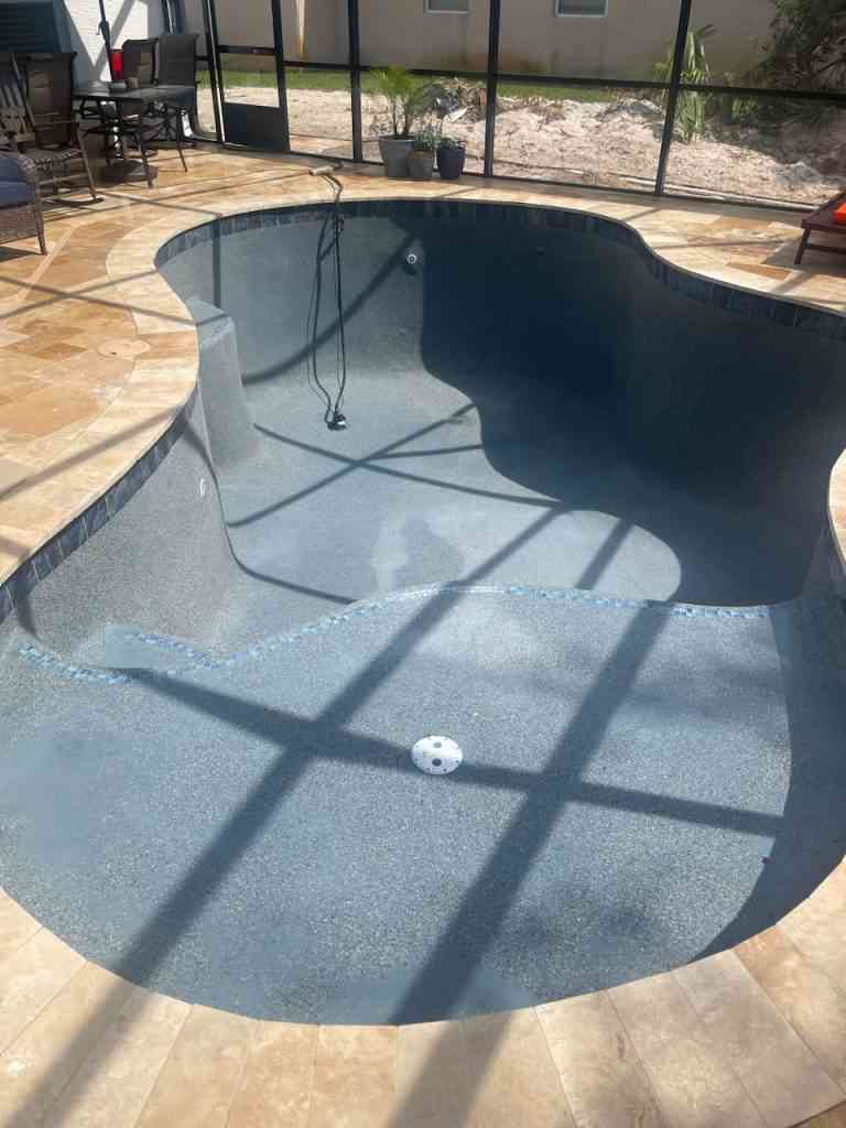 Lifetime interior finish for new pool construction in Palm Coast