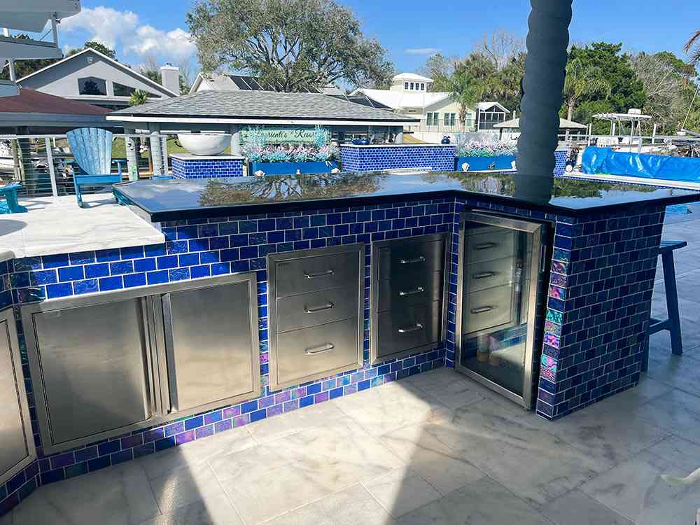 Palm Coast outdoor kitchen