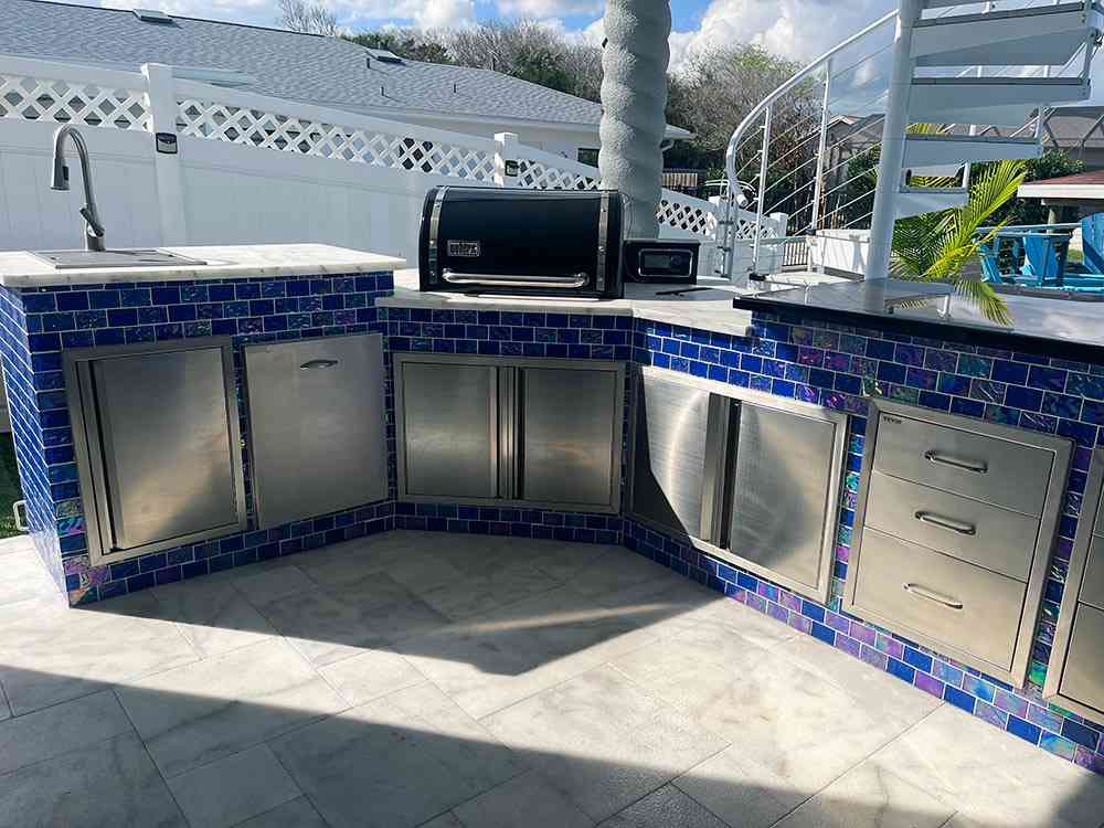 Palm Coast outdoor kitchen