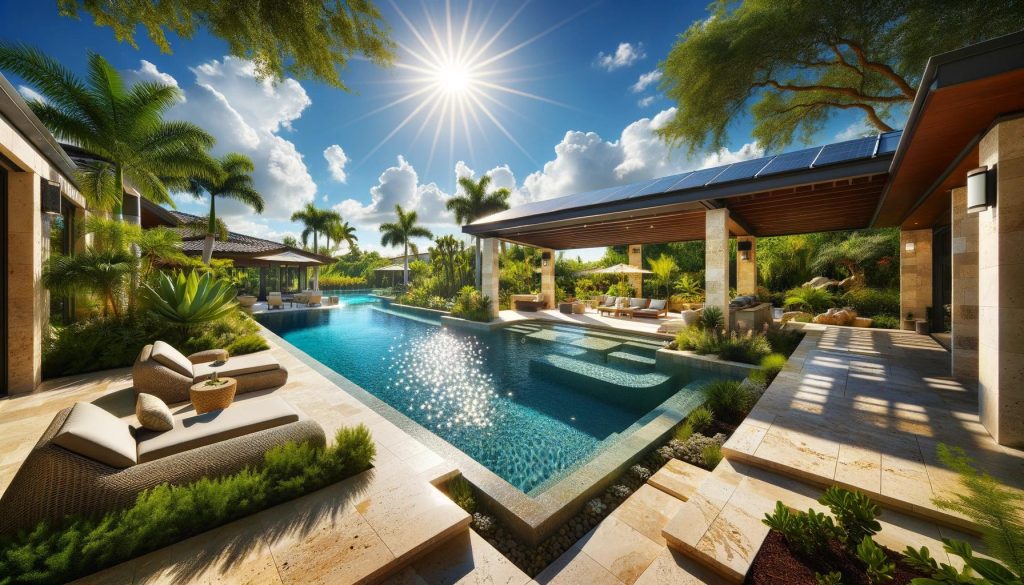 eco-friendly custom pool in Florida