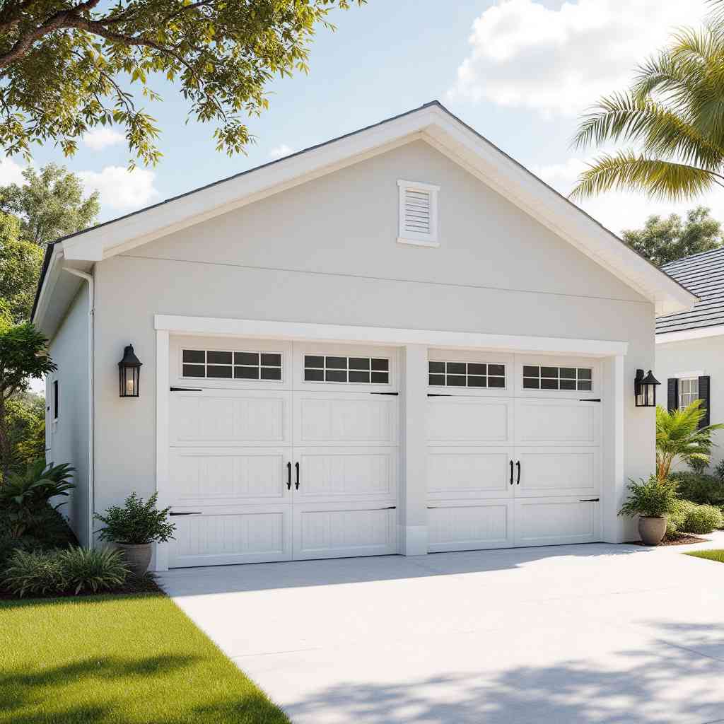 Garage addition for Sarasota home