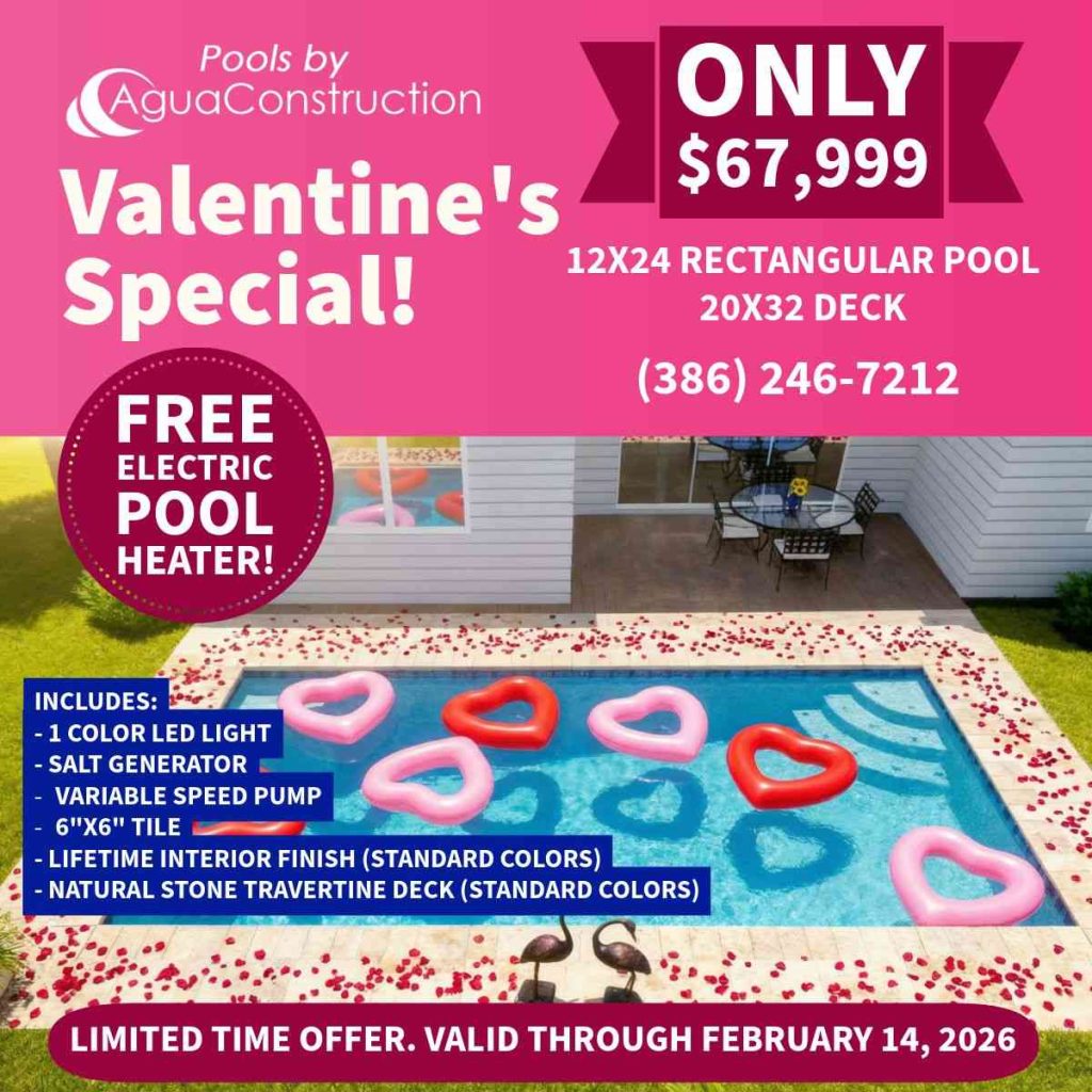 Agua Construction Valentine Pool Special-2026