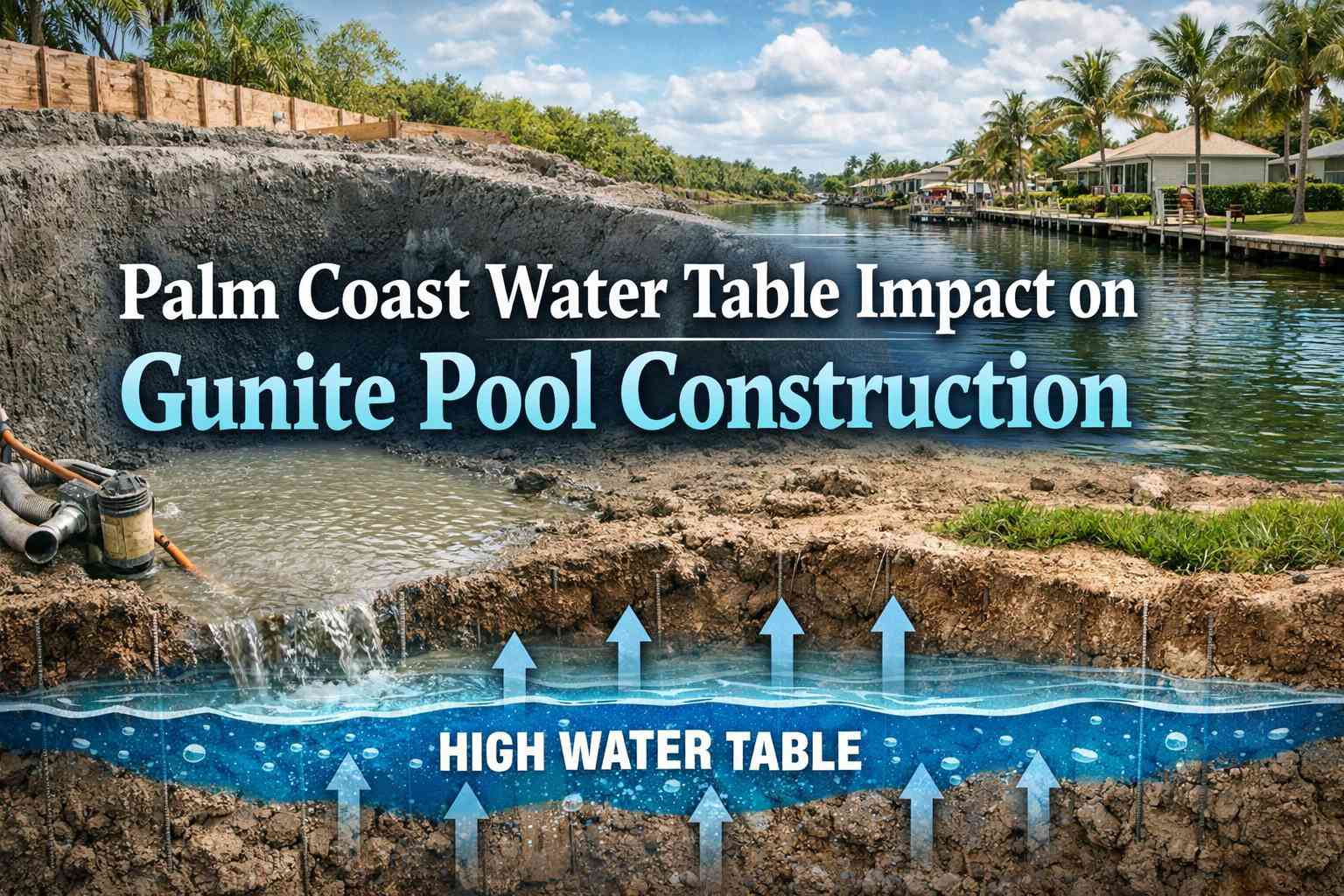 Palm Coast impact of water tables on pool construction - cover image