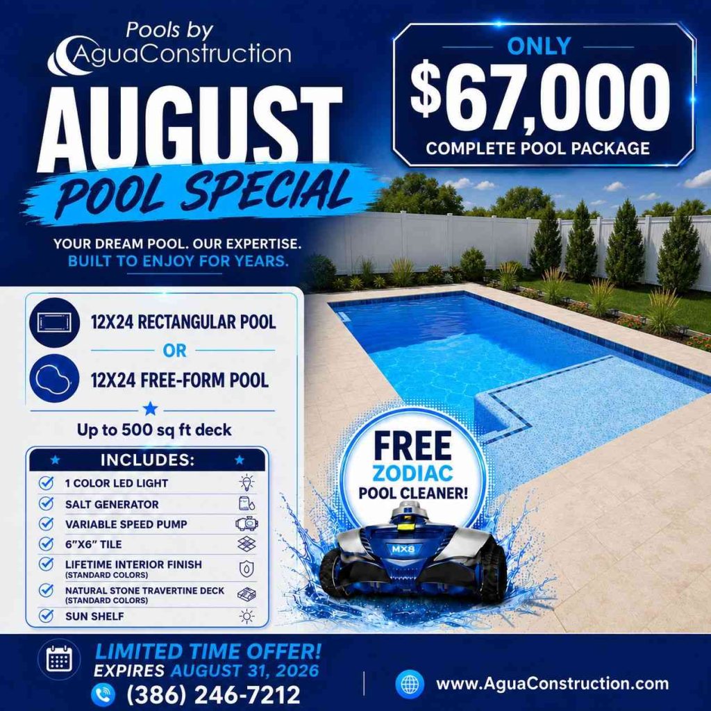 August Pool Special